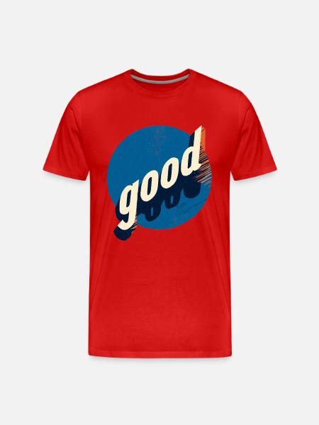 Good retro - Men's Premium Organic T-Shirt - red