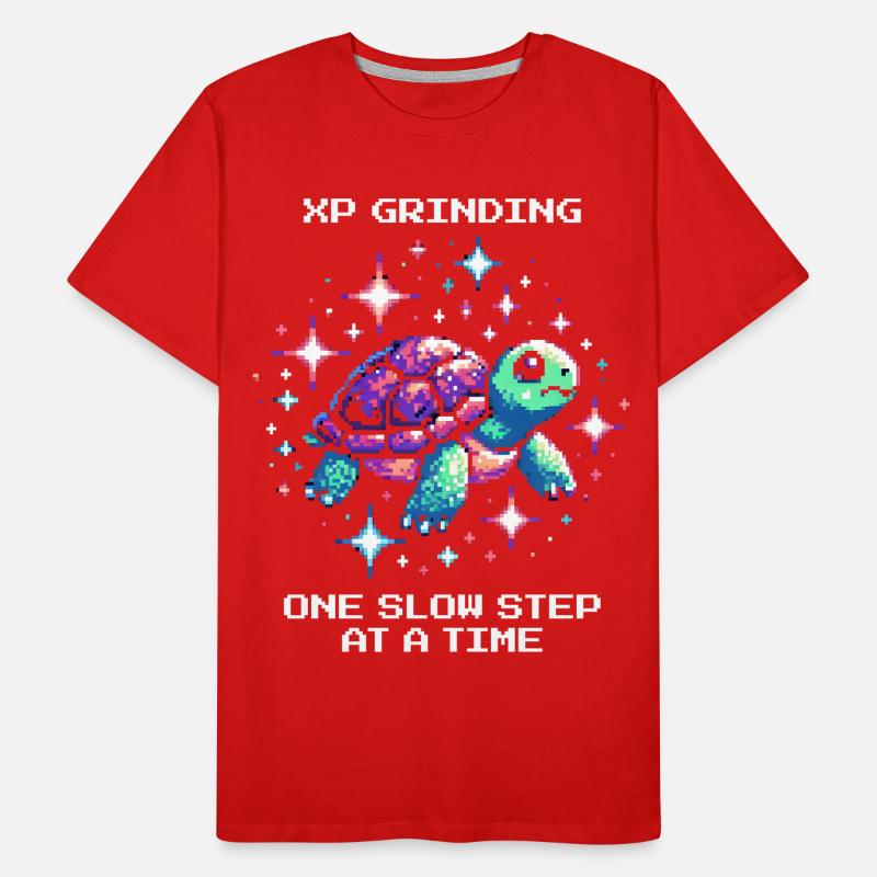Grinding XP | Turtle Men's Premium Organic T-Shirt