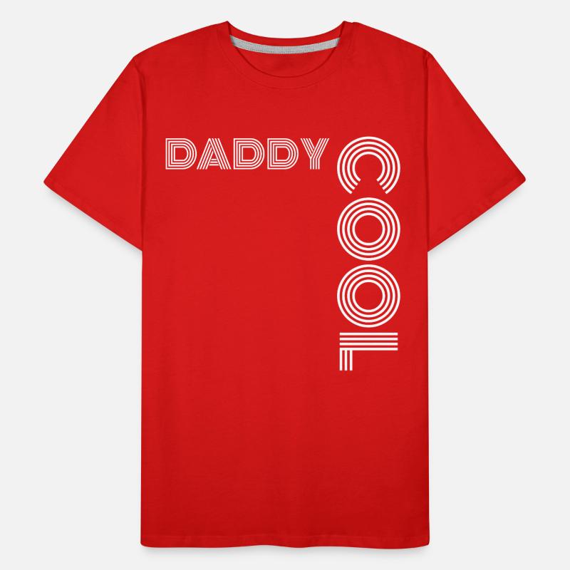 Daddy Cool Father Gift Men's Premium Organic T-Shirt
