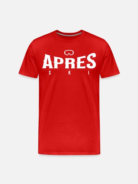 Après-ski - Men's Premium Organic T-Shirt - red