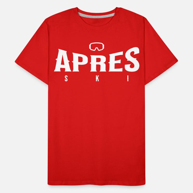 Après-ski T-shirt bio Premium Homme