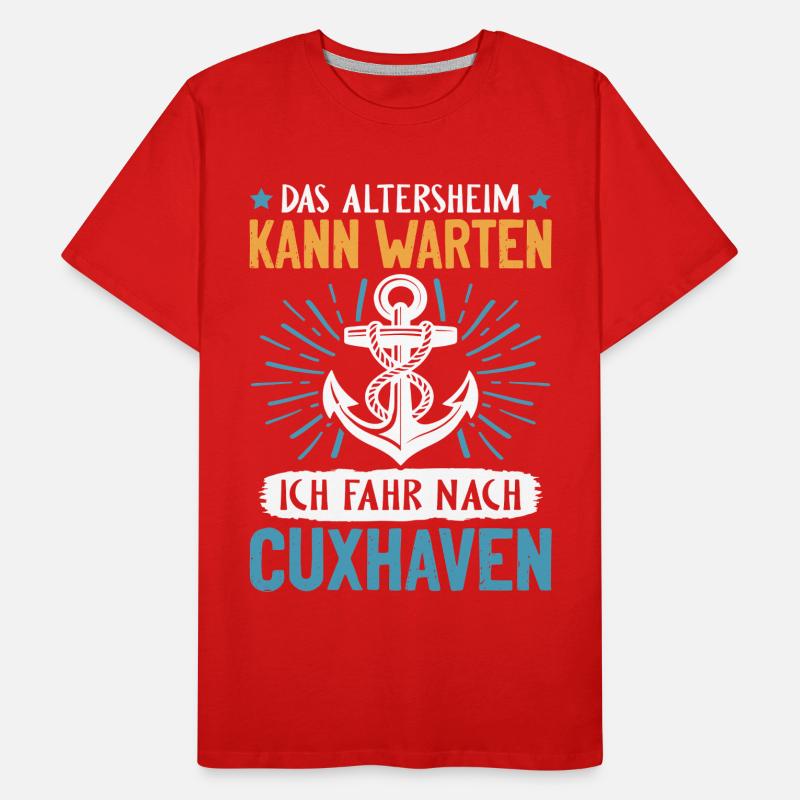 Papi MAISON DE RETRAITE PEUT ATTENDRE, JE VAIS T-shirt bio Premium Homme