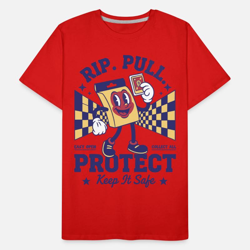 Carte à collectionner RIP PULL PROTECT Keep It Safe T-shirt bio Premium Homme