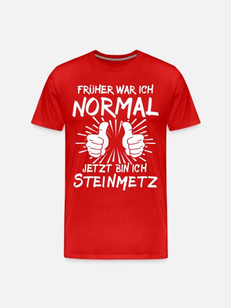 stonemason - Men's Premium Organic T-Shirt - red