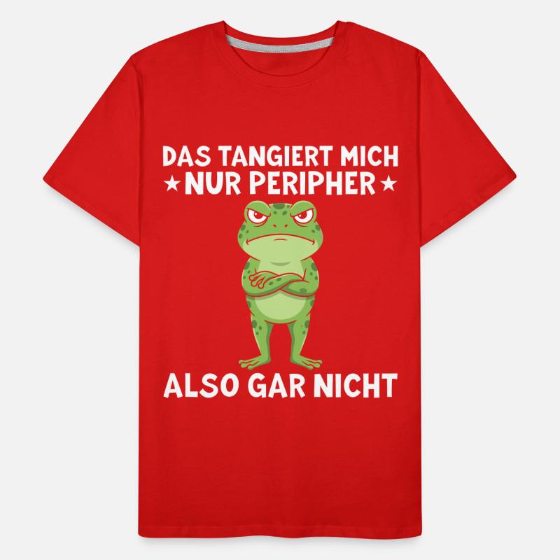 That only affects me peripherally Funny saying Men's Premium Organic T-Shirt