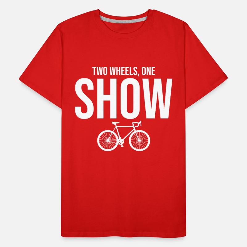 Professional Bicycle Acrobatics Performance Art  Men's Premium Organic T-Shirt