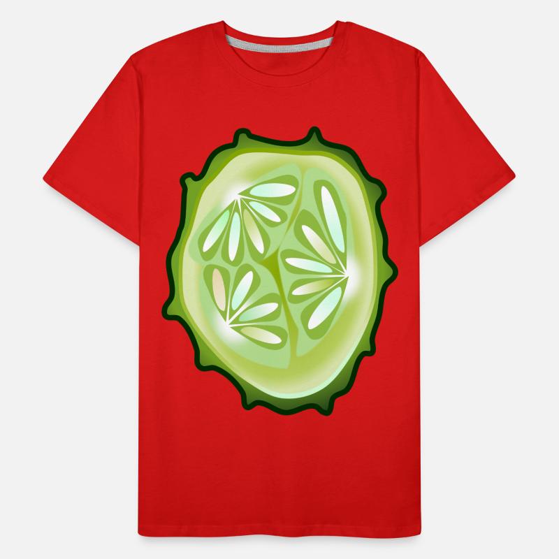 concombre T-shirt bio Premium Homme