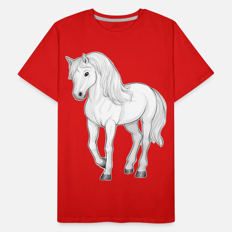 Cheval Blanc T-shirt bio Premium Homme