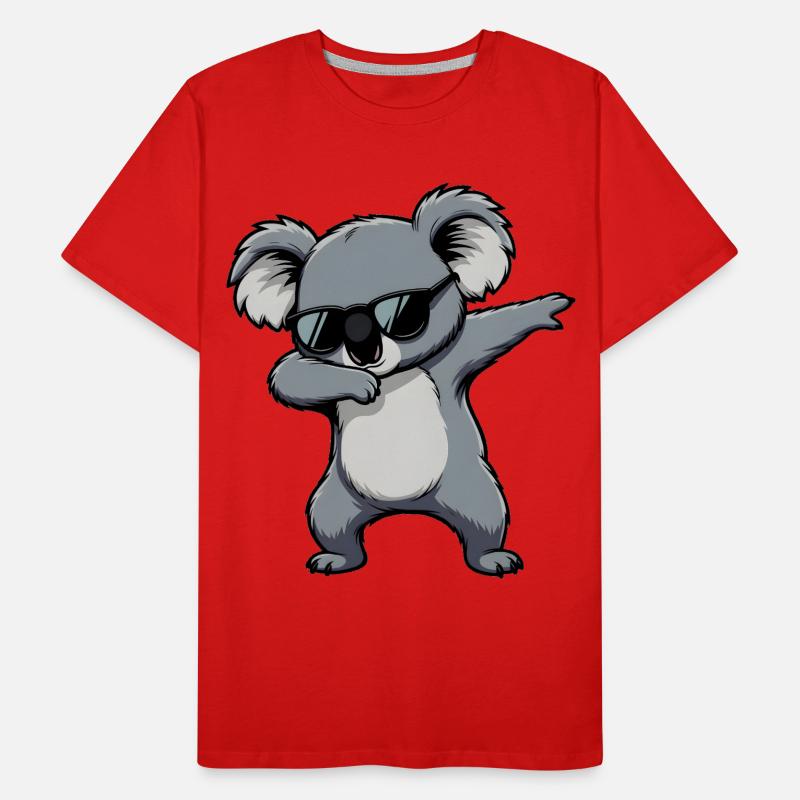 Dabbing Koala Men's Premium Organic T-Shirt