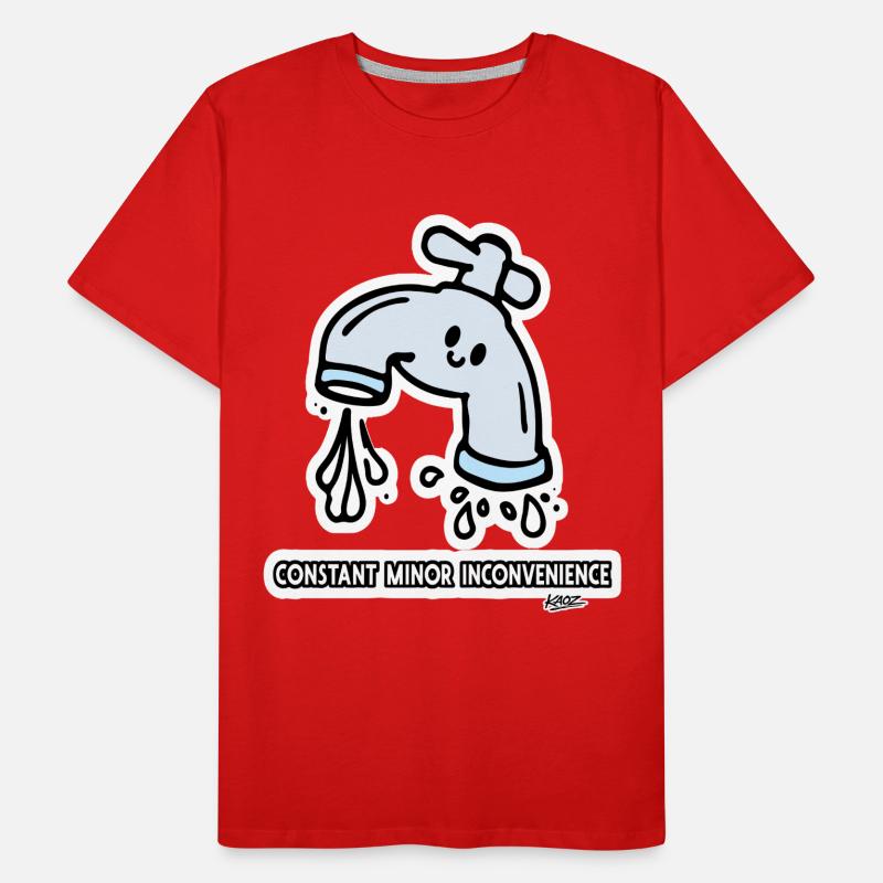 Robinet d’inconvénient mineur constant T-shirt bio Premium Homme