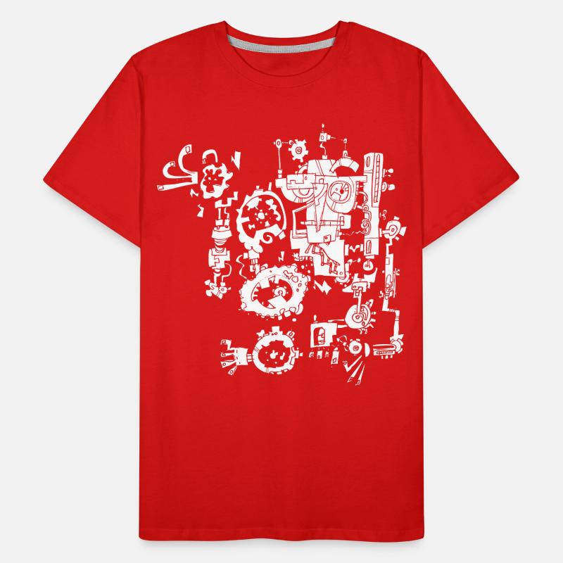 rusty machine Men's Premium Organic T-Shirt