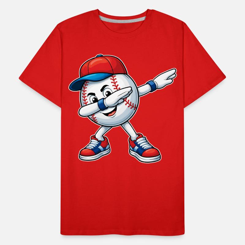 Dab Baseball T-shirt bio Premium Homme