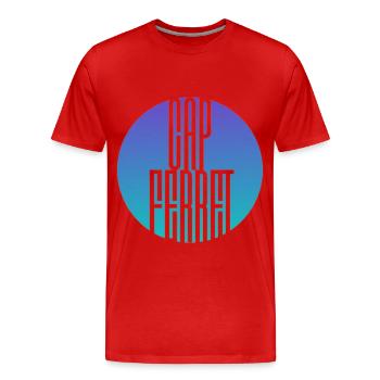 "Le Cap ou pas Cap" - T-shirt bio Premium Homme - rouge - Devant - Damien (186cm)