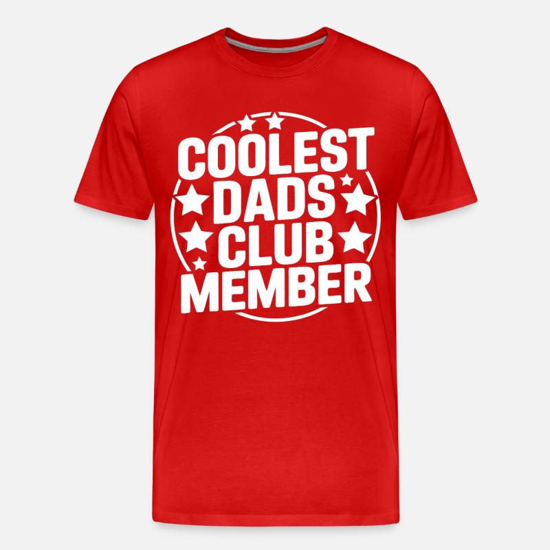 Coolster Papa - Männer Premium Bio T-Shirt - Rot