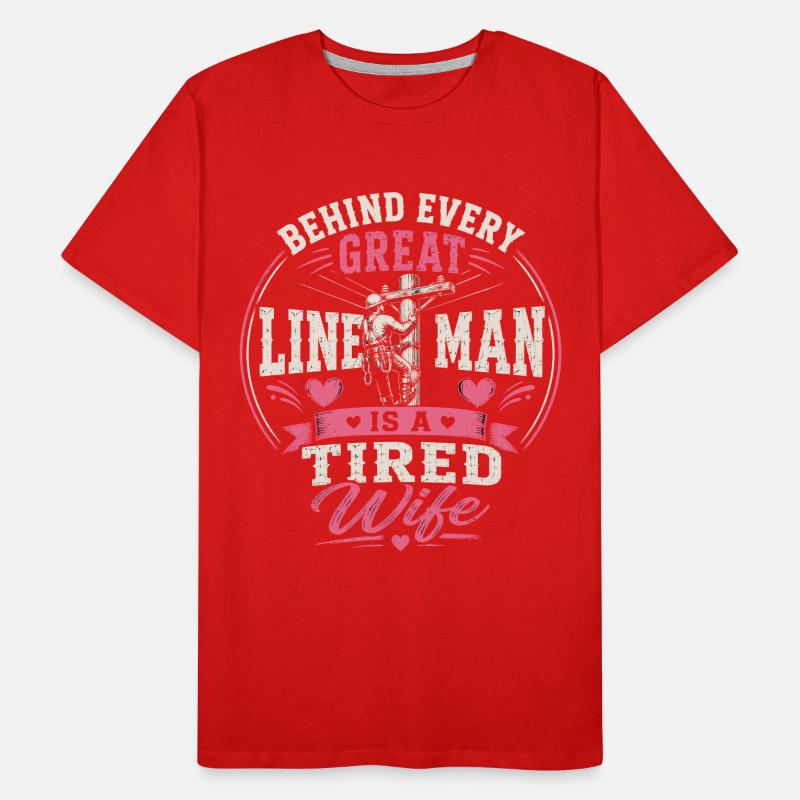 Les techniciens aiment la technologie électrique des câbles T-shirt bio Premium Homme