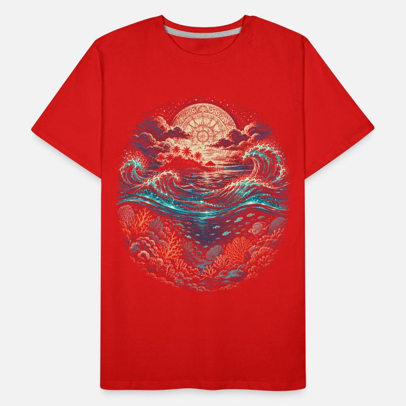 Belize Belizean Root Men's Premium Organic T-Shirt