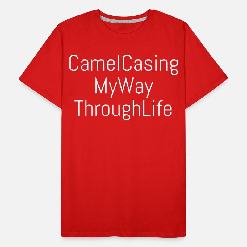 CamelCasing | Computer Science - Nerd - Coder Men's Premium Organic T-Shirt