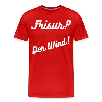 Heimatliebe Nord/coiffure ? - T-shirt bio Premium Homme - rouge - Devant - Damien (186cm)