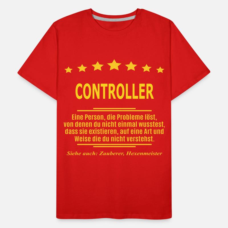 CONTROLLER Männer Premium Bio T-Shirt