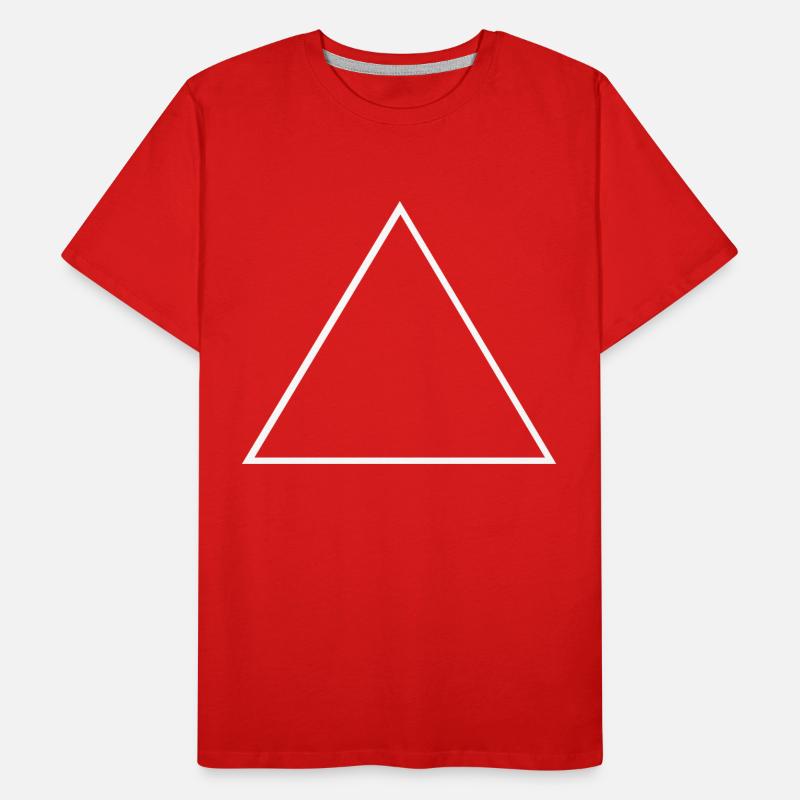 Triangles Men's Premium Organic T-Shirt