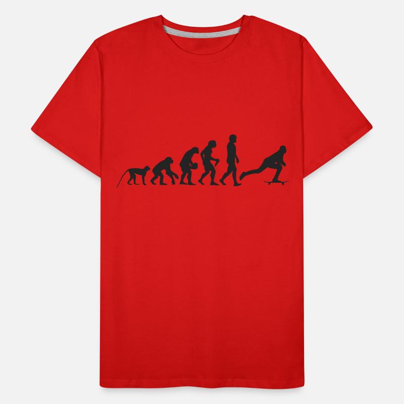 Evolution Skate T-shirt bio Premium Homme