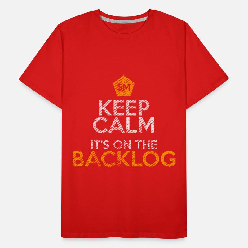 Journal de bord Scrum Master Docker Computer Geek T-shirt bio Premium Homme