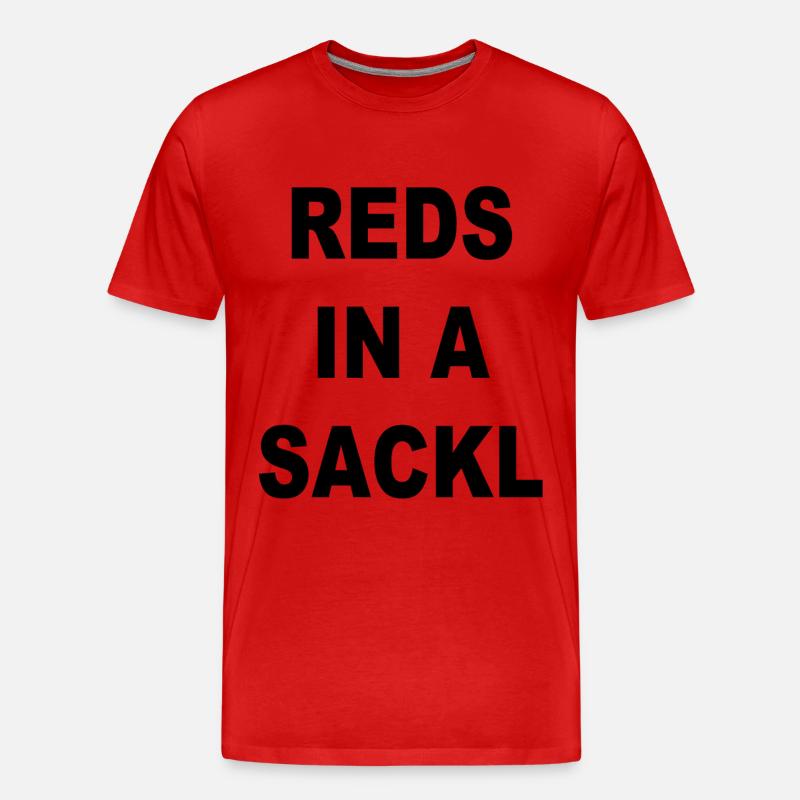 Dummer Spruch - Männer Premium Bio T-Shirt - Rot