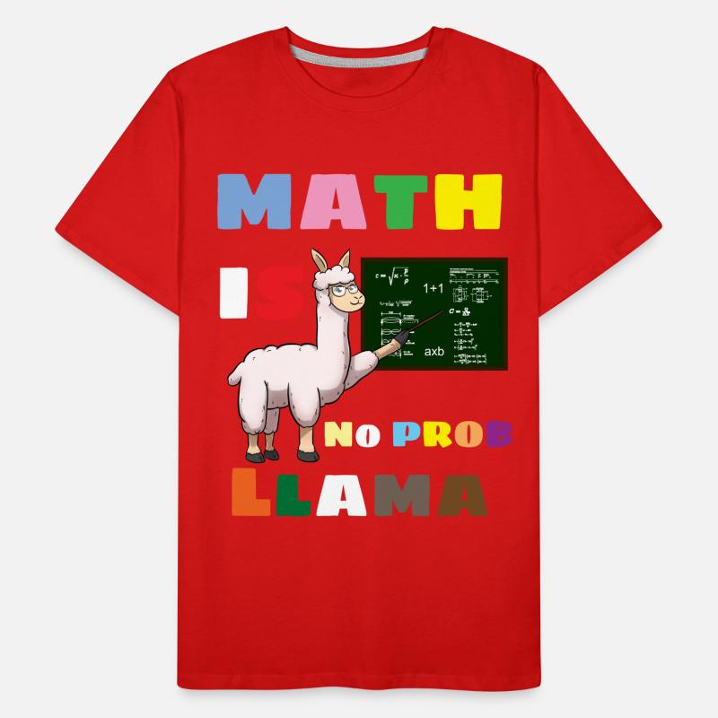 Math qui dit Math Math Teacher T-shirt bio Premium Homme
