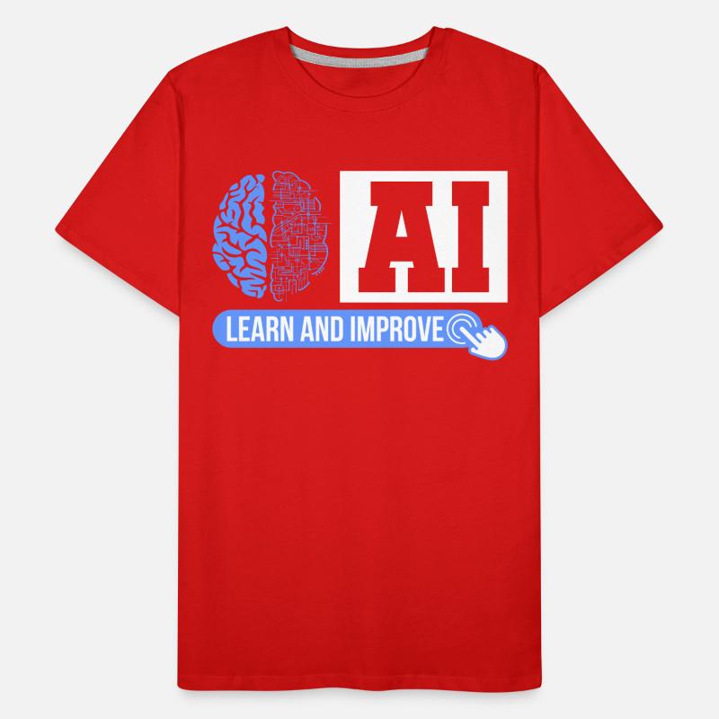 Statistiker Neuronale Netze Deep Learning Geschenk Männer Premium Bio T-Shirt