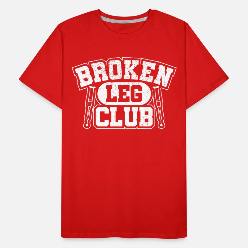 Patient get well soon broken bone gift Men's Premium Organic T-Shirt