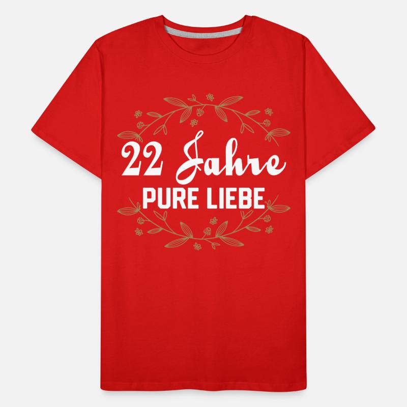 Ehepartner Ehemann Bronzehochzeit Geschenk Männer Premium Bio T-Shirt