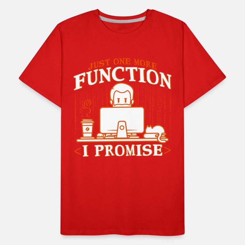 Software developer Computerfreak Programmer Men's Premium Organic T-Shirt