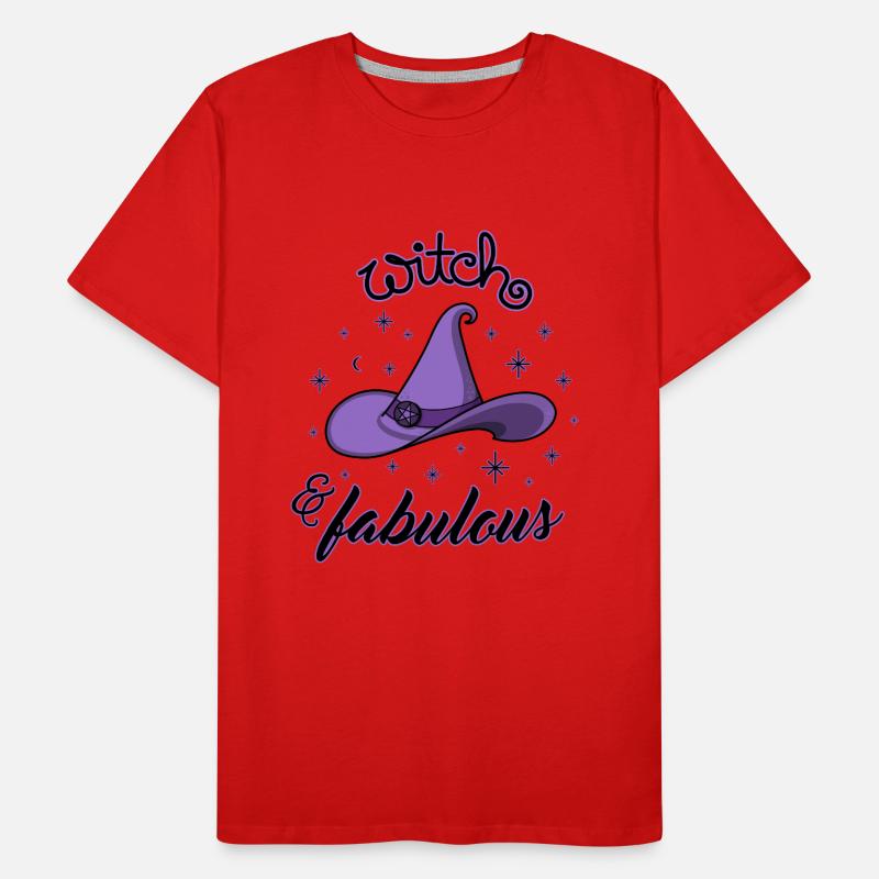Witch and Fabulous Men's Premium Organic T-Shirt