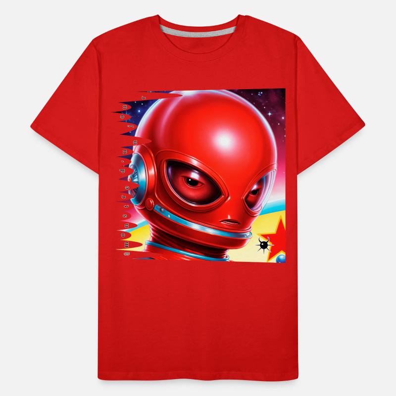 Monster #046 Soviet Evolution Men's Premium Organic T-Shirt