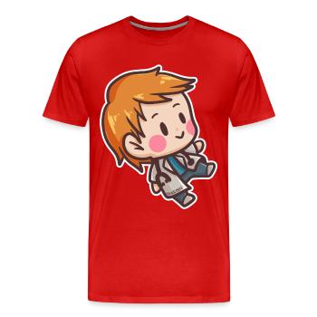 Doctor doctor hospital medicine plaster gift - Men's Premium Organic T-Shirt - red - Front - Damien (186cm)