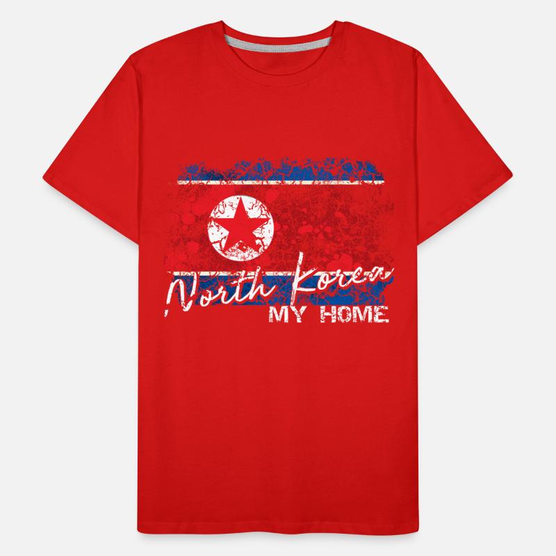 Corée du Nord Corée du Nord T-shirt bio Premium Homme