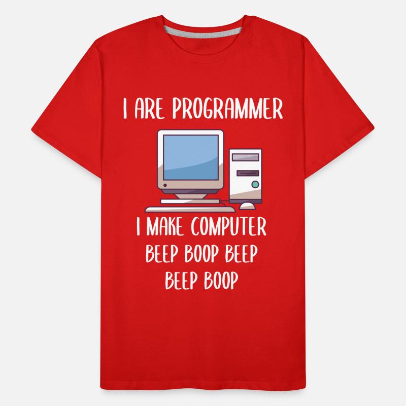 Je suis programmeur en programmation T-shirt bio Premium Homme