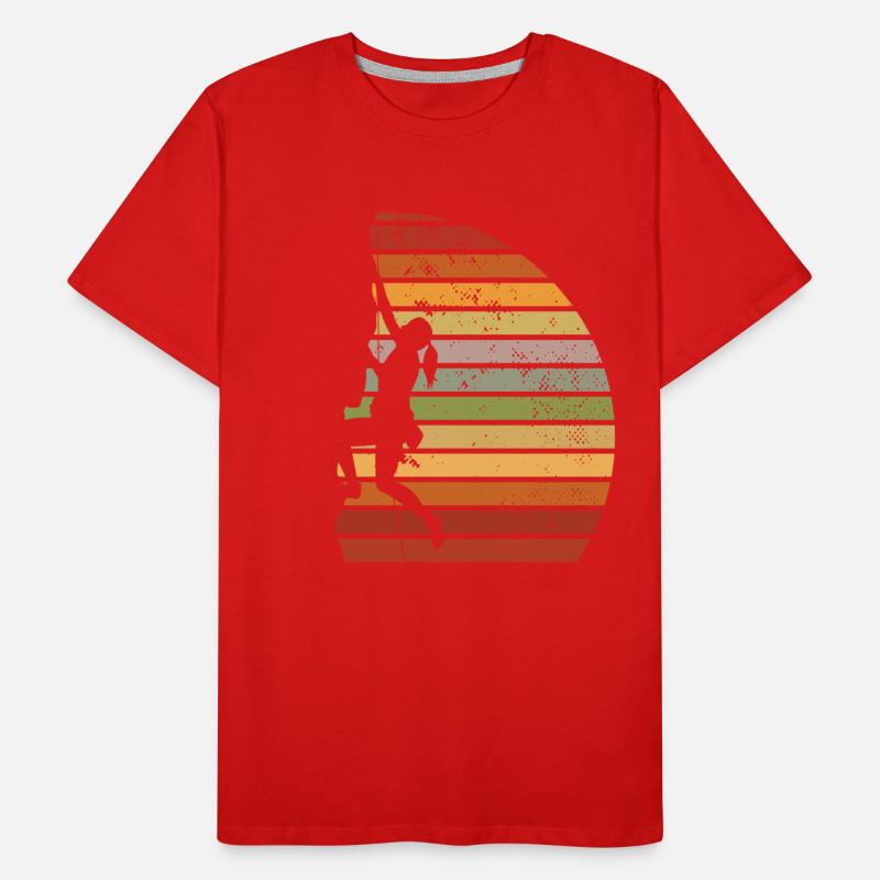 Gift climbers boulderers climb Men's Premium Organic T-Shirt
