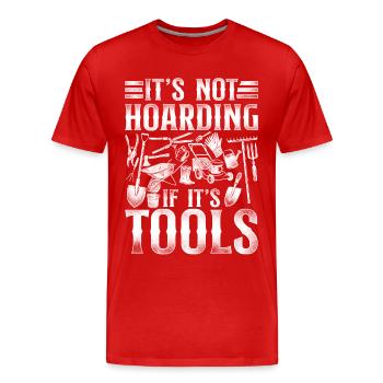 Landscaper Landscaping Landscape - Men's Premium Organic T-Shirt - red - Front - Damien (186cm)