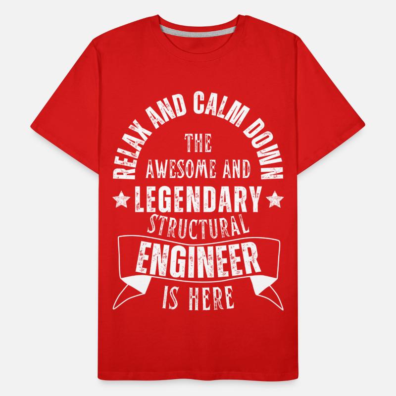 Legendary Structural Engineer Men's Premium Organic T-Shirt