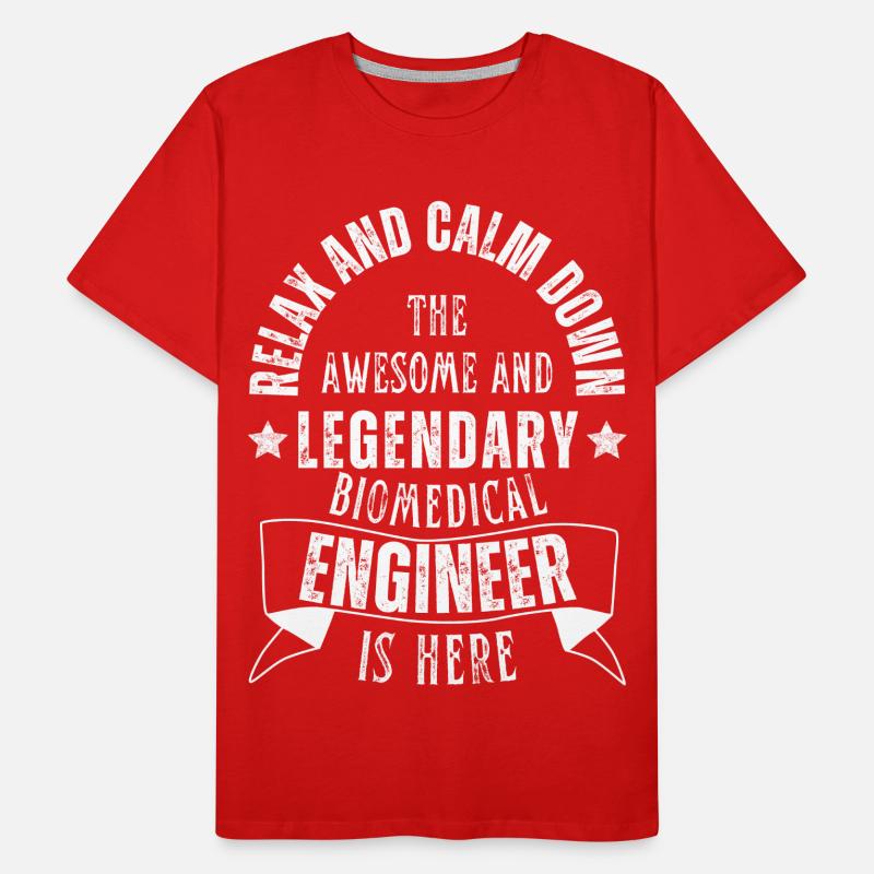 Legendary Engineer Biomedical Technician Profession Men's Premium Organic T-Shirt