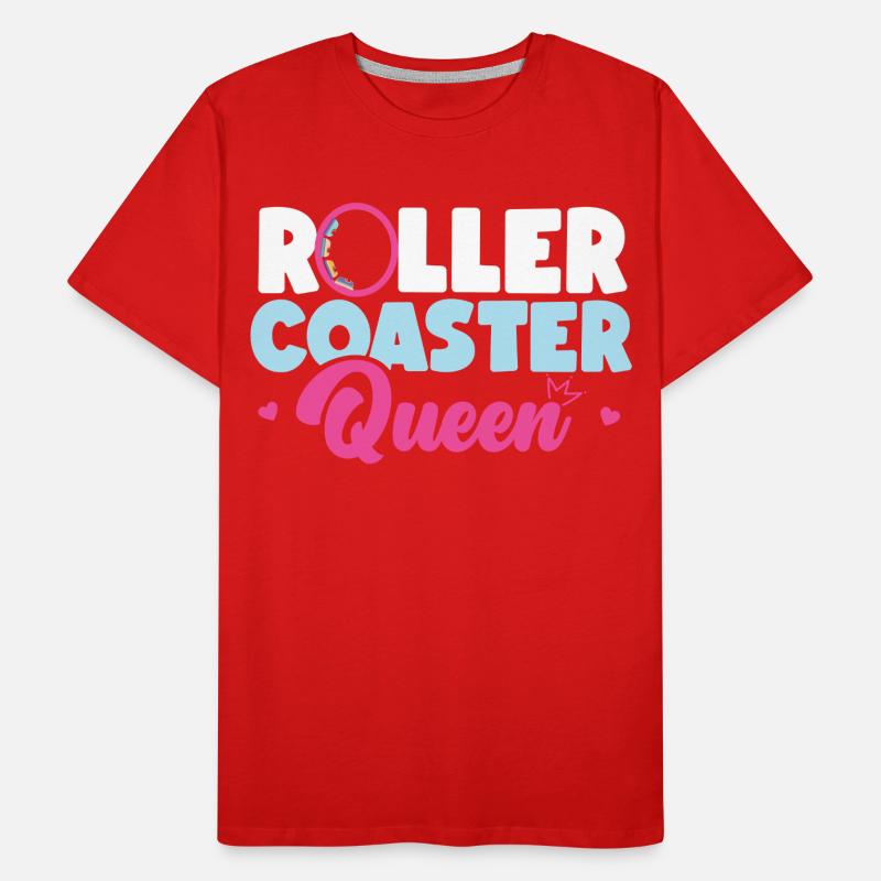 Roller Coaster Roller Coaster Men's Premium Organic T-Shirt