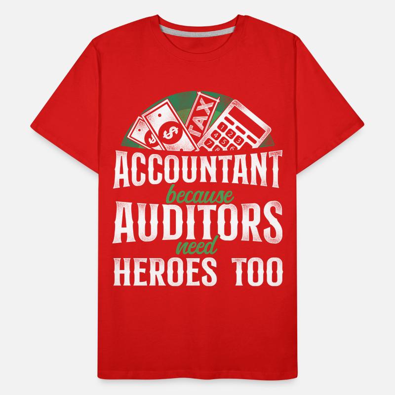 Comptable Comptable Comptable Comptabilité T-shirt bio Premium Homme