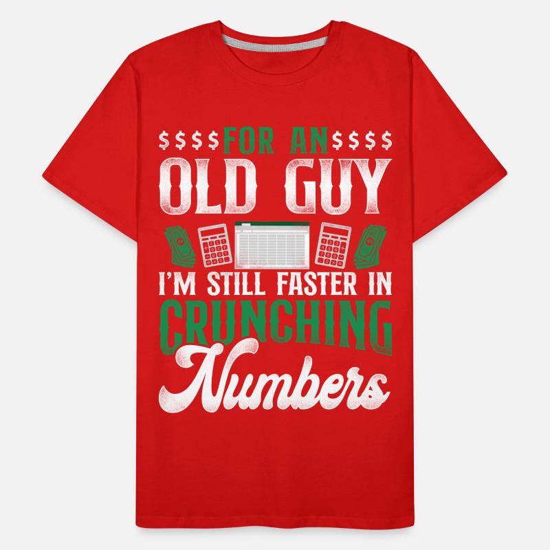Comptable Comptable Comptable Comptabilité T-shirt bio Premium Homme