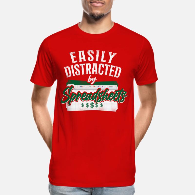 Comptable Comptable Comptable Comptabilité T-shirt bio Premium Homme