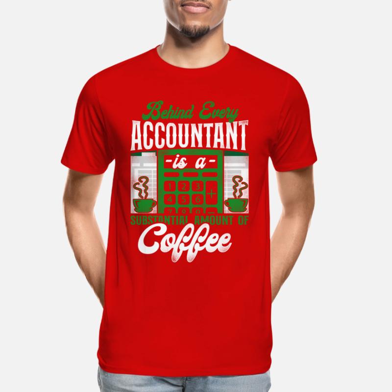 Comptable Comptable Comptable Comptabilité T-shirt bio Premium Homme