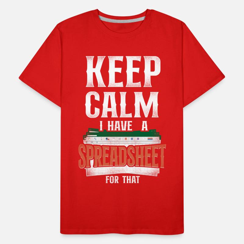 Comptable Comptable Comptable Comptabilité T-shirt bio Premium Homme