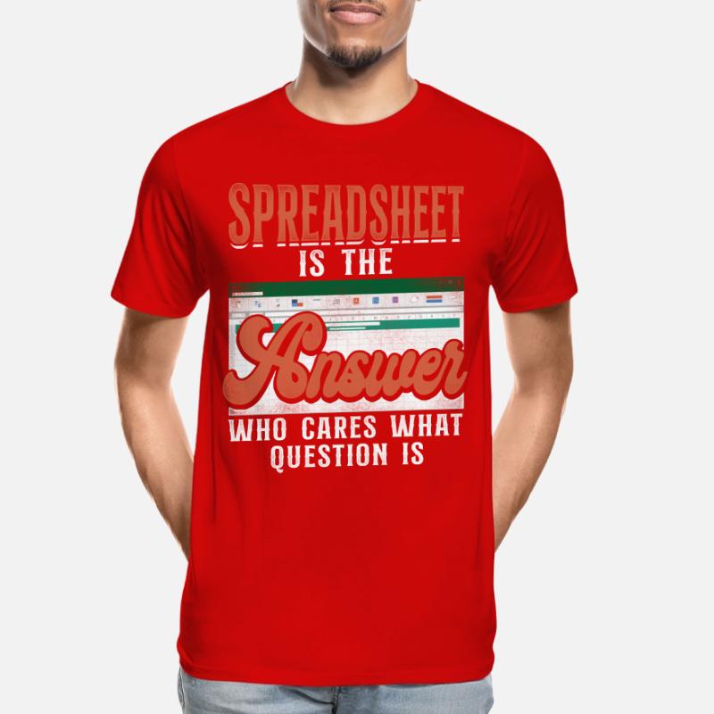 Comptable Comptable Comptable Comptabilité T-shirt bio Premium Homme