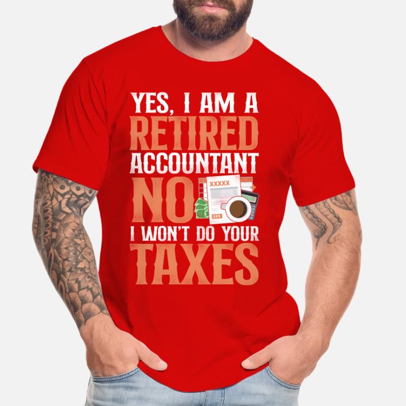 Comptable Comptable Comptable Comptabilité T-shirt bio Premium Homme