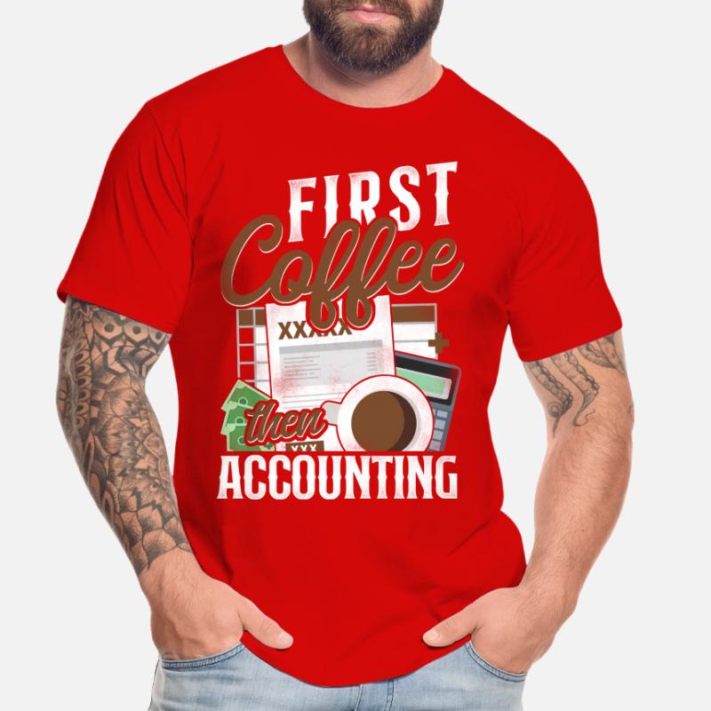 Comptable Comptable Comptable Comptabilité T-shirt bio Premium Homme